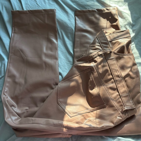 Abercrombie & Fitch Leather Pants - Picture 3 of 3